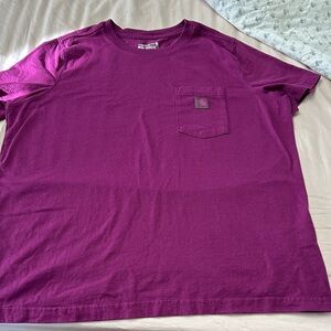 Carhartt Women’s XL Rich Purple Short Sleeve Tee